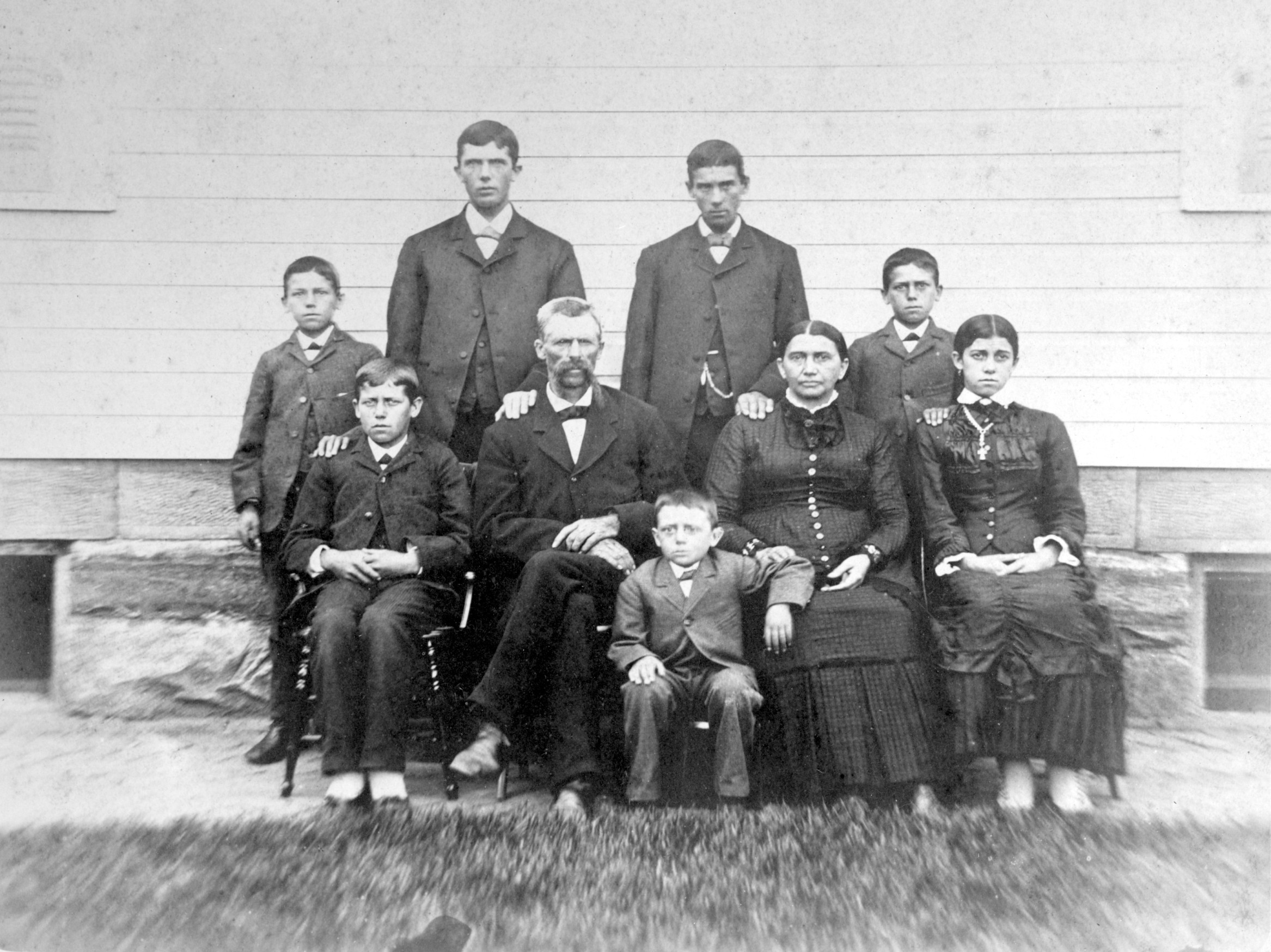 George and Sarah (Durbin) Logsdon Family